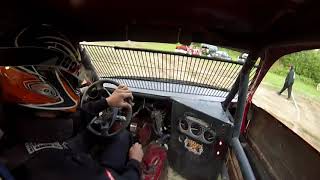 Maniwaki speedway Minni stock racing [upl. by Attegroeg]