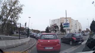 Driving In Paris amp Suburbs  A day at work [upl. by Nyroc]