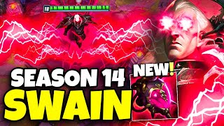 Swain has a PERFECT NEW BUILD in Season 14  NEW ITEMS  OP [upl. by Ahsinut454]