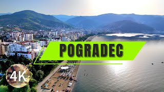 🇦🇱Pogradec Albania 2024 Riprese con il drone in 《4K》 [upl. by Dahlstrom]