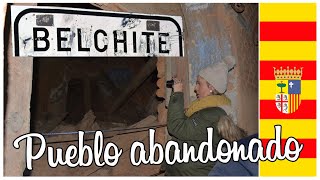 BELCHITE VIEJO 👻  ARAGÓN  NOCHE EN EL PUEBLO ABANDONADO  VeroVlogs [upl. by Dawn]