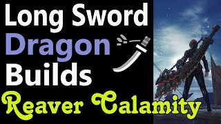 MHW Dragon Longsword DPS builds  Deviljhos Reaver Calamity  Mixed Set [upl. by Ainitsirc867]