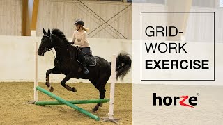 Gymnastic Gridwork Exercises for your horse with Chloe Loane  Part Two [upl. by Yecniuq796]