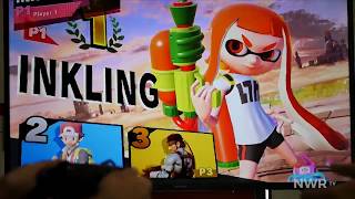 Inkling victory poses  Super Smash Bros Ultimate [upl. by Nibroc]