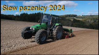 Siew pszenicy 2024 ☆ GR Jeż ☆ DEUTZFAHR AgroXtra 607 ☆DJI SPARK☆ MAFIA PSTRĄGOWA [upl. by Zwiebel]