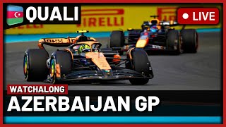 F1 Live Azerbaijan GP Qualifying  Live Timing and Commentary [upl. by Gnas]