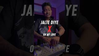 Jalte Diye X O My Love Mashup shorts diwali mashup bollywood subhakamuzik [upl. by Rosemarie171]