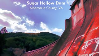 Sugar Hollow Dam  Albemarle County VA [upl. by Llerrut120]