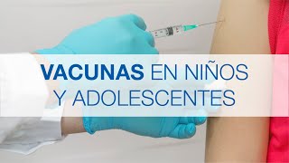 La importancia de las vacunas en niños y adolescentes [upl. by Esahc]