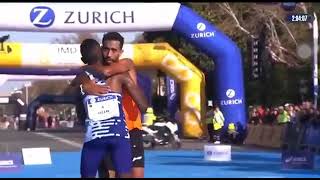 Deresa Geleta wins Seville marathon 2024 [upl. by Raynell]