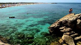 Spiaggia Is Arutas Sardegna Cabras Italia  The Arutas beach HD [upl. by Mccord517]