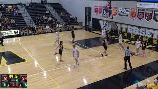 Winterset High School vs Knoxville High School Mens Varsity Basketball [upl. by Lenahtan]