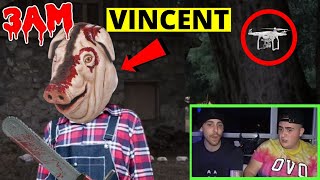 DRONE CATCHES FARMER VINCENT AT MOTEL HELL AT 3AM GONE WRONG VINCENT AND IDA CAPTURED US [upl. by Enad]