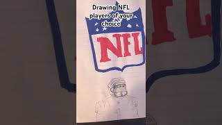 Comment what nfl player I should draw [upl. by Gibb]