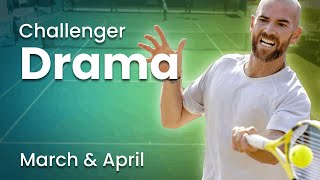 Tennis Angry Moments amp Drama  Challengers  March amp April 2023 [upl. by Kory]