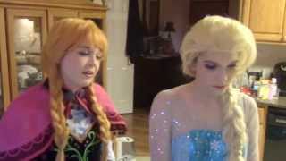 For the First Time in Forever Reprise  Frozen Cover by Anna and Elsa [upl. by Kcirdnekal]