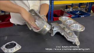 NISSAN HR10DDT JUKE NCONNECTA DIGT 10L 5DR F16 CENTERFEED BILLET INTAKE MANIFOLD [upl. by Yroffej395]