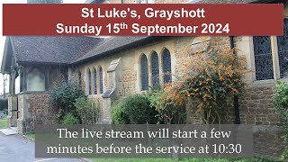 Morning Service from St Lukes Grayshott [upl. by Marie-Ann977]