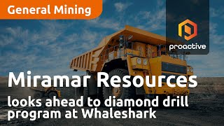 Miramar Resources looks ahead to diamond drill program at Whaleshark [upl. by Sprung]