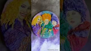 Hocus Pocus HALLOWEEN COOKIES ROYAL ICING halloweencookies hocuspocus galletasdecoradas [upl. by Lecirg]