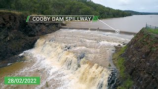 Dam Spillways 28 Feb 2022  Toowoomba Region [upl. by Ssegrub]