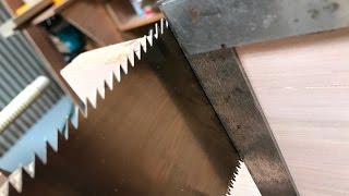 Woodworking The Art Of Hand Sawing [upl. by Hearn]