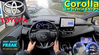 2024 Toyota Corolla Touring Sports 18 Hybrid 140 PS CITY POV DRIVE with Fuel [upl. by Nasas798]