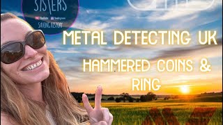 Metal Detecting UK  Hammered Coins Pocket Watch amp Ring all found with Minelab metaldetecting [upl. by Nosidam413]