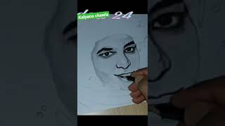 how to draw Kalpana chawla sketch drawing art pencil ✏️ [upl. by Daye534]