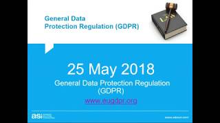 ProgressCRM  Client Briefing on GDPR Compliance [upl. by Mihsah]