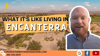 What Its Like Living In Encanterra  San Tan Valley AZ [upl. by Etteval]