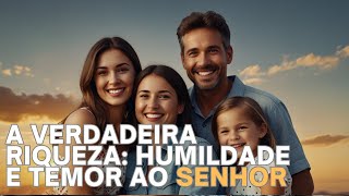 A Verdadeira Riqueza Humildade e Temor ao Senhor [upl. by Nataniel]