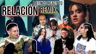 Latinos react to Sech Daddy Yankee J Balvin ft Rosalía Farruko  Relación Remix SPANISH REACTION [upl. by Ahto920]