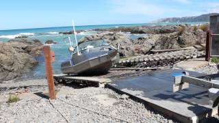 This is how we launch boats in New Zealand [upl. by Drusy]