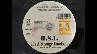 HSL  Its A Strange Emotion Sequential Mix Classic 1995 [upl. by Rednaxela]