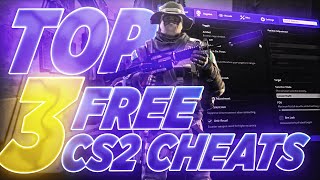 CS2 HACKS MY TOP 3 FREE CS2 CHEATS UNDETECTED [upl. by Fihsak]