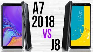 A7 2018 vs J8 Comparativo [upl. by Rebeh499]