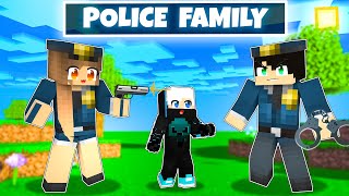 Found By The POLICE FAMILY In Minecraft Hindi [upl. by Arimaj]