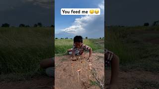 You feed me 😂🤤 edit funny food [upl. by Dibri]