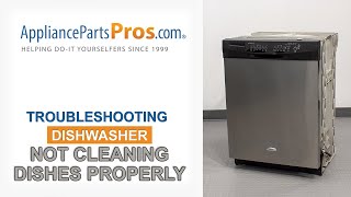 Dishwasher Not Fully Cleaning Dishes  Top 5 Reasons amp Fixes  Whirlpool GE LG Maytag amp More [upl. by Nita]