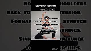 why yoga stretch is important shortvideo life motivationalvideos402 [upl. by Einnov]