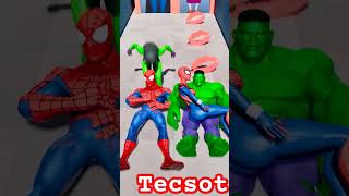 Kiss run  spider man vs hulk baryy prison hulk spiderman gta [upl. by Ehtnax]