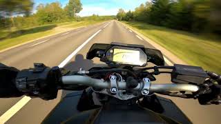 YAMAJA MT10 AT 80  PURE SOUND AKRAPOVIC 4K NO WIND [upl. by Margery]