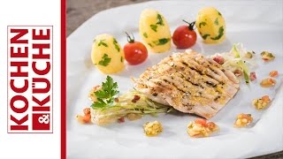 Knuspriges Karpfenfilet grillen  Kochen und Küche [upl. by Izy104]