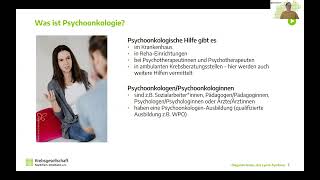 Leben mit LynchSyndrom  Psychologische Unterstützung [upl. by Anileve]