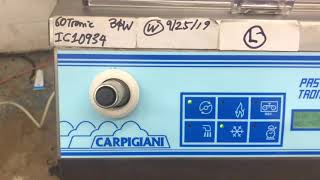 Carpigiani Pastomaster 60 Tronic DGT Pasturizer Heating Cycle www slicesconcession com [upl. by Ultann20]