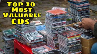 Top 20 Most Valuable Compact Discs CDs [upl. by Belsky752]