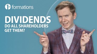 Dividends  do all shareholders get them [upl. by Ahseinaj]