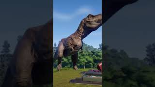 TIRANOSAURIO REX  JURASSIC WORLD EVOLUTION  shorts [upl. by Hanzelin]