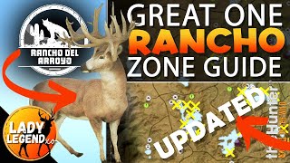 Get Your WHITETAIL GREAT ONE in RANCHO UPDATED Whitetail ZONE GUIDE  Call of the Wild [upl. by Margarette]